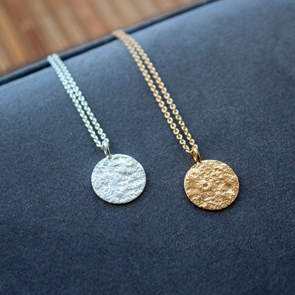 Moon Necklace Gold